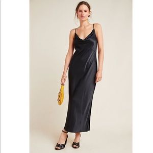 Anthropologie Bias Slip Dress